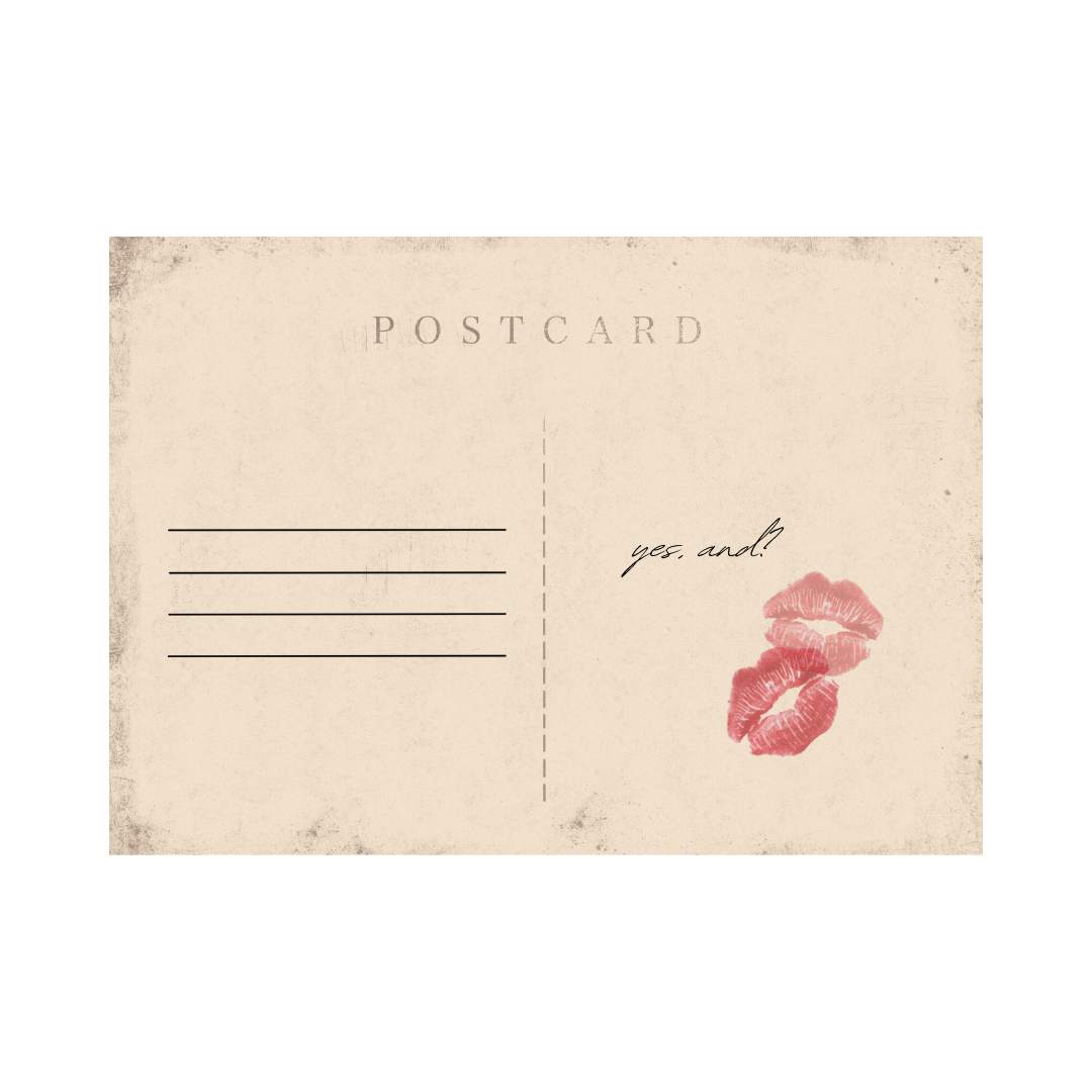 Postcard Sticker